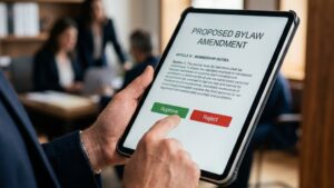 How to Use Online Voting for HOA Bylaw Amendments and Special Assessments